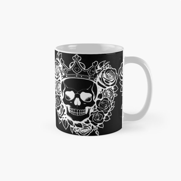 Item preview, Skull Queen of Hearts I - White designed and sold by Skulls & Calaveras.