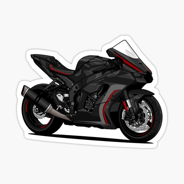 Artikelvorschau, Kawasaki Ninja ZX-10R Black entworfen und verkauft von vektoranda.