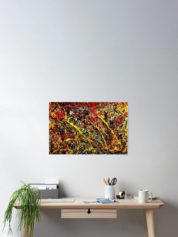 Thumbnail 2 of 3, Poster, Jackson Pollock designed and sold by realQ.