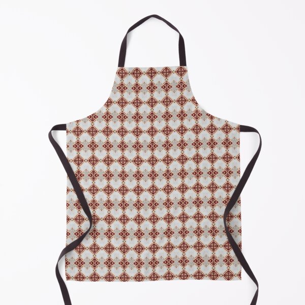 Item preview, Burnt Umber, Cloud and Gold Geometric Pattern with a Marble Background designed and sold by PatternMyHome.
