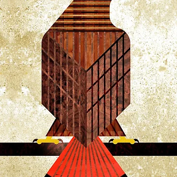 Imagen de la obra Halcón de cola roja de Scott Partridge