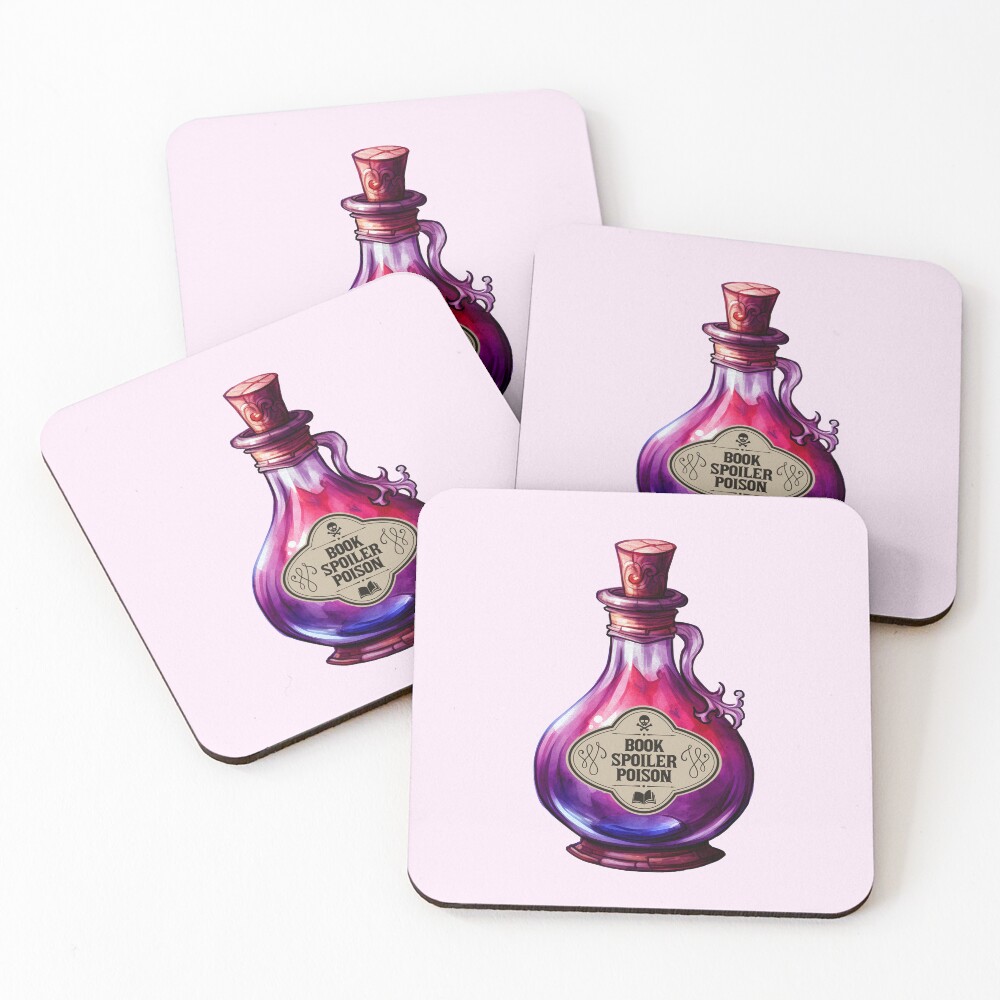 Aperçu de l'œuvre Dessous de verre (lot de 4) créée et vendue par StickyBook.