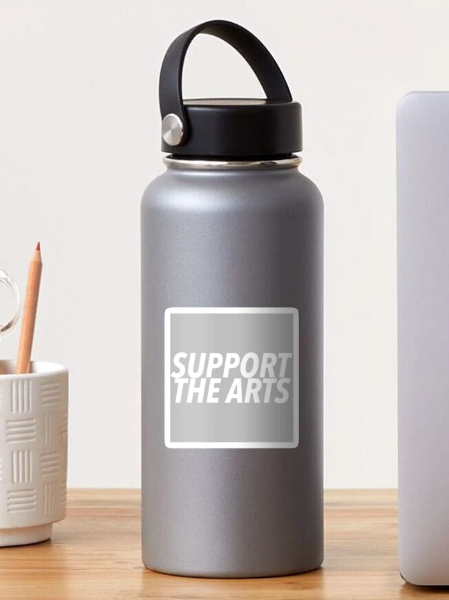 Thumbnail 1 of 3, Sticker, support the arts designed and sold by emmawimberly.