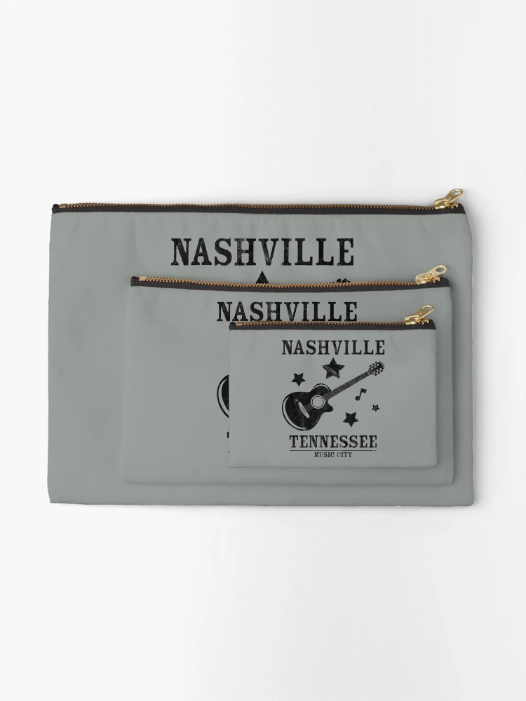Thumbnail 2 of 4, Zipper Pouch, Nashville designed and sold by PaulSDesign.
