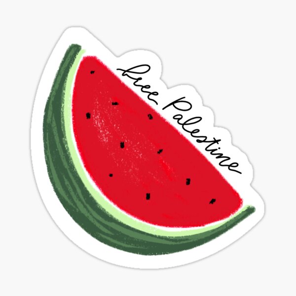 Item preview, Sandía Palestina Libre designed and sold by fadyasdoodles.