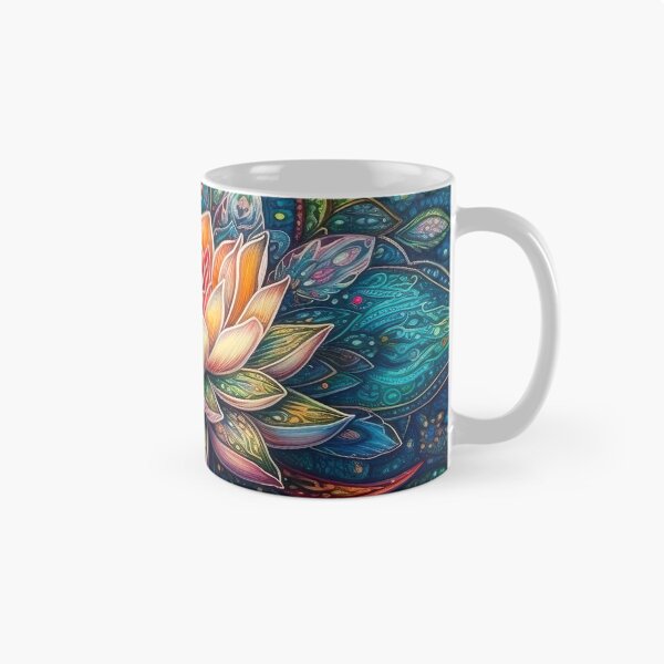 Aperçu de l'œuvre Lotus-Mandala 3 créée et vendue par mark ashkenazi.