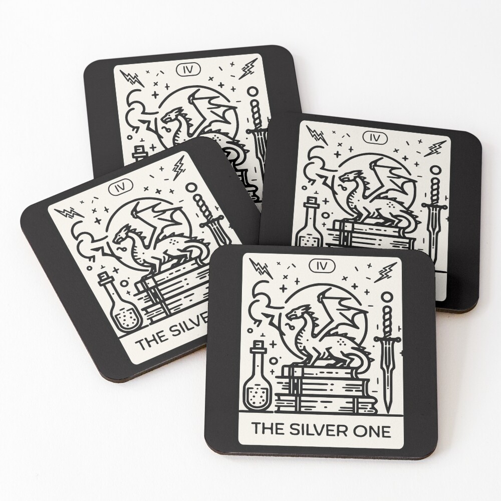 Aperçu de l'œuvre Dessous de verre (lot de 4) créée et vendue par Teal-Sundaze.