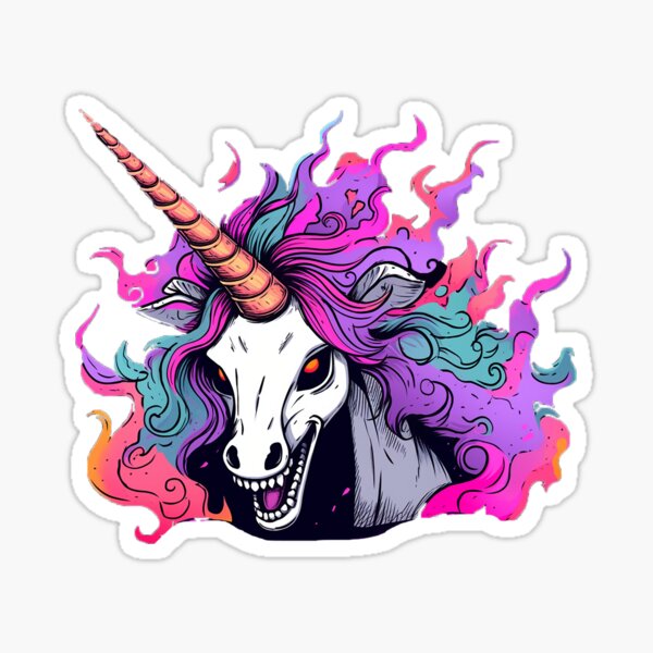 Item preview, unicornio enojado designed and sold by maniabx.