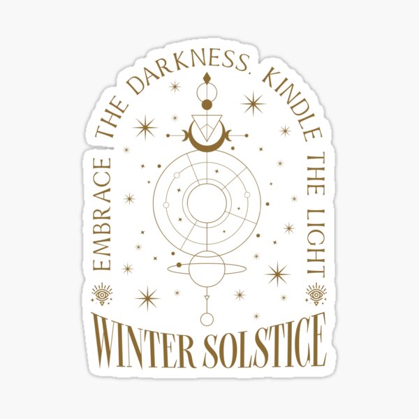 Aperçu de l'œuvre Sorcière Noël Noël Magique Solstice d'Hiver créée et vendue par NerdyCotton.