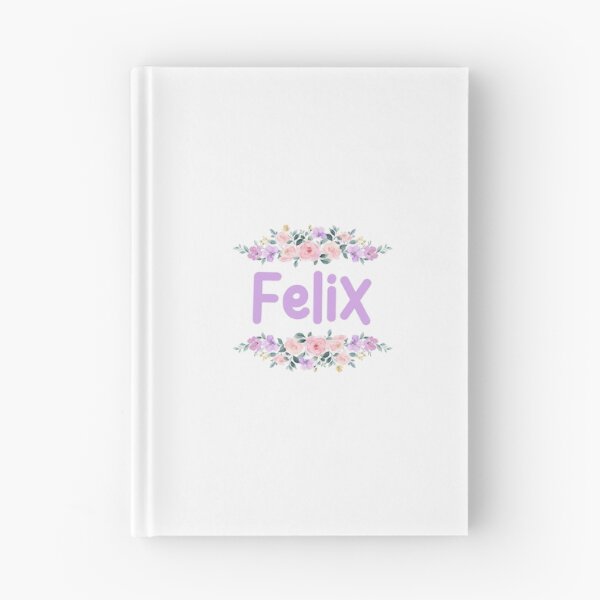 Item preview, Purple Flower Felix Name Label designed and sold by NormadWorld.