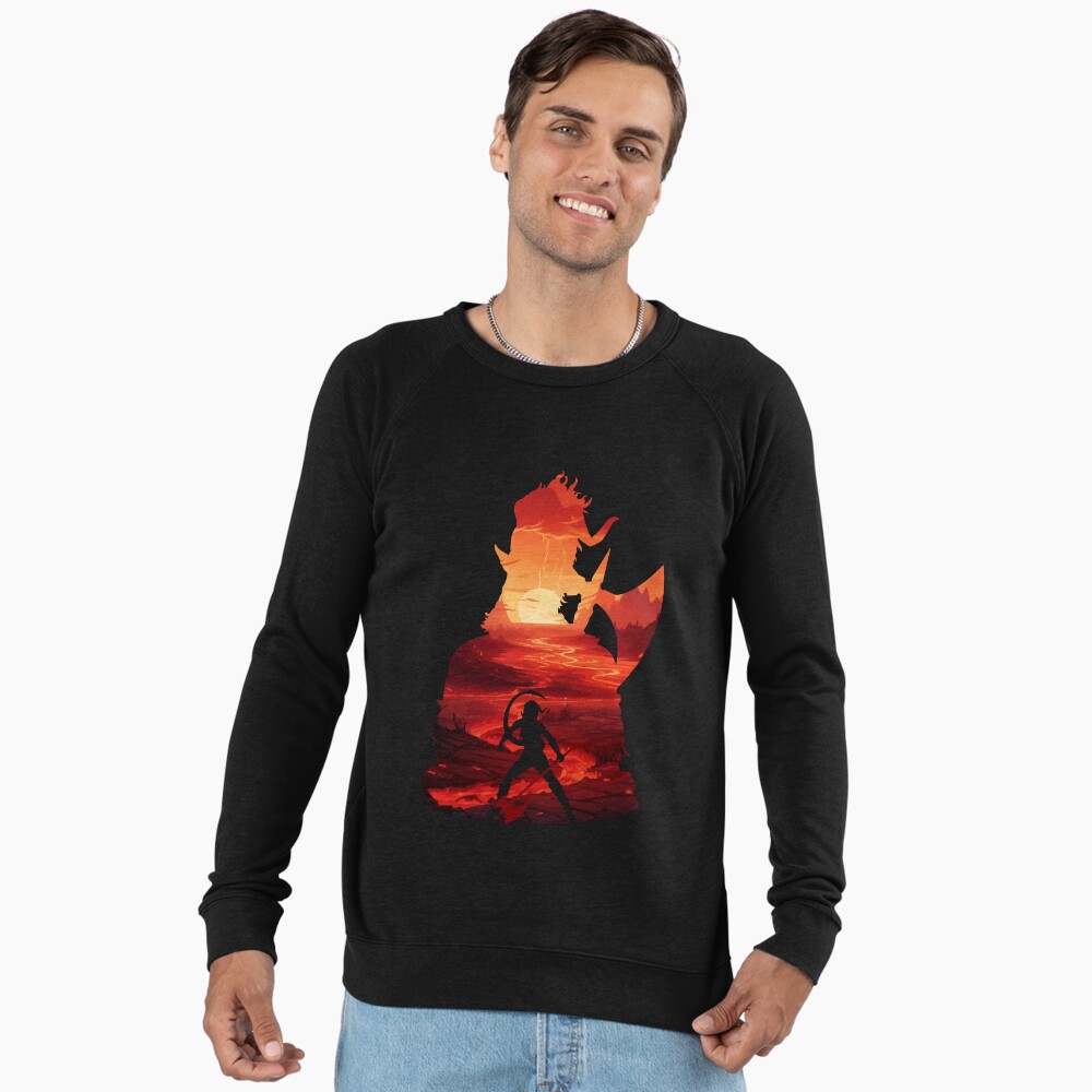 Vista previa del artículo con la obra «Sudadera ligera», diseñado y vendido por MyRetroArt.