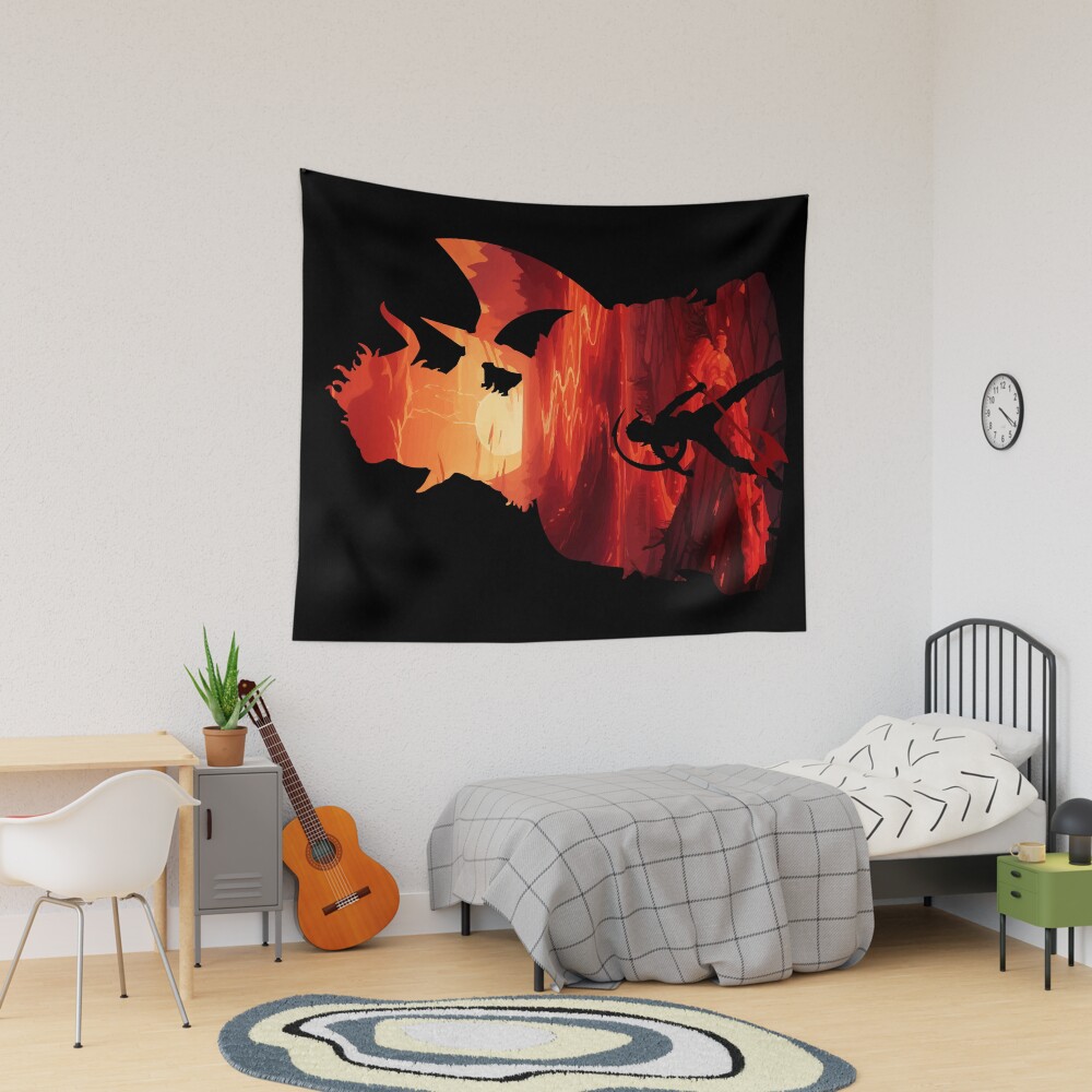 Vista previa del artículo con la obra «Tela decorativa», diseñado y vendido por MyRetroArt.