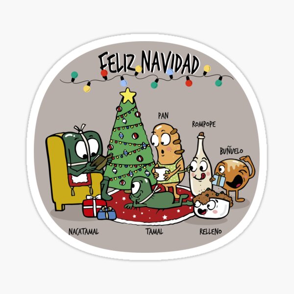 Item preview, Feliz Navidad Nicaraguense designed and sold by Claustronautas.