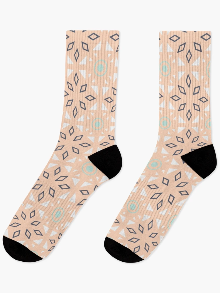 Thumbnail 1 of 5, Socks, Symmetric pattern designed and sold by ColorfulPatt-n.