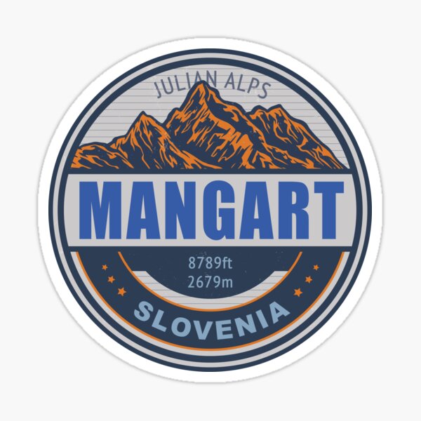 Item preview, Mangart Slovenia Hiking Mountain Design, Julian Alps designed and sold by CynthiaGraphics.