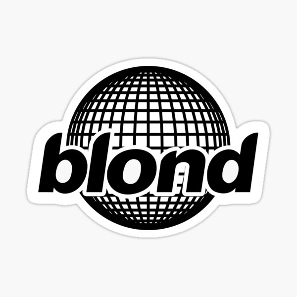 Artikelvorschau, Blonder Radioaufkleber | Frank Ocean entworfen und verkauft von dididesignzzz.