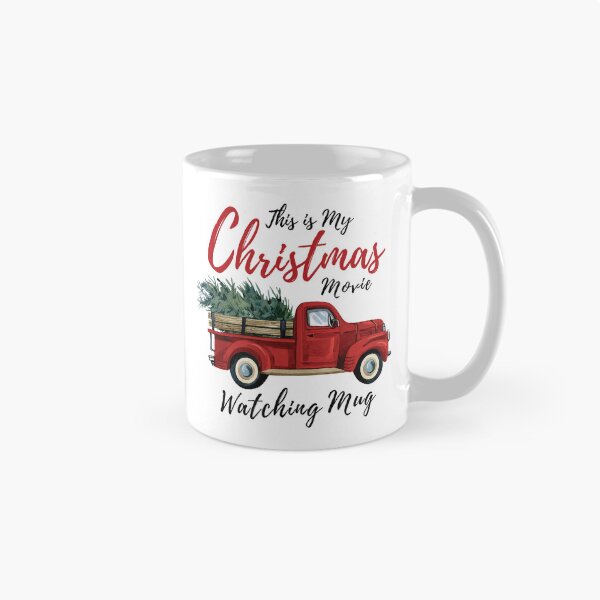 Aperçu de l'œuvre C'est ma tasse de visionnage de film de Noël créée et vendue par Propeller Cap, LLC.