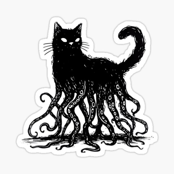 Artikelvorschau, Cathulhu: Die Katze, die im Schatten lauert. entworfen und verkauft von Voidex.