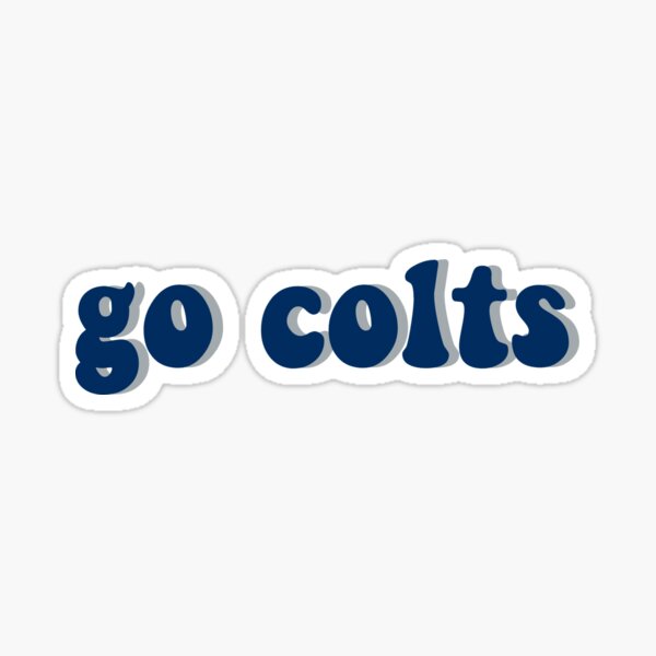 Aperçu de l'œuvre allez les Colts d'Indianapolis créée et vendue par sarah-332.