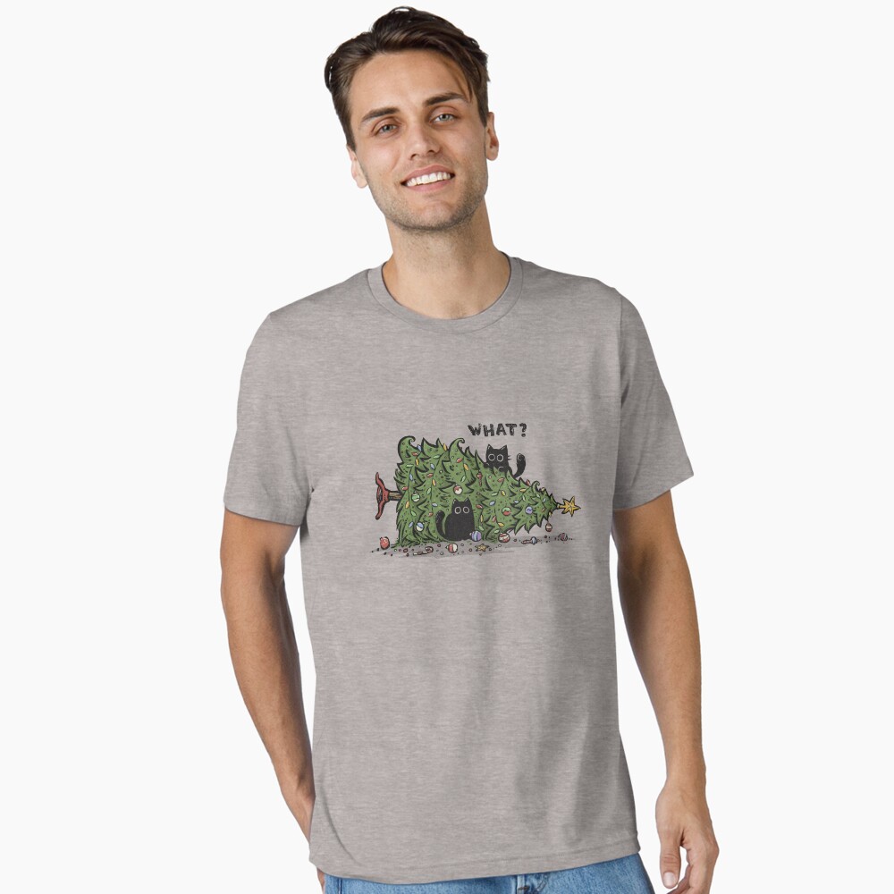 Vista previa del artículo con la obra «Camiseta esencial», diseñado y vendido por kg07.