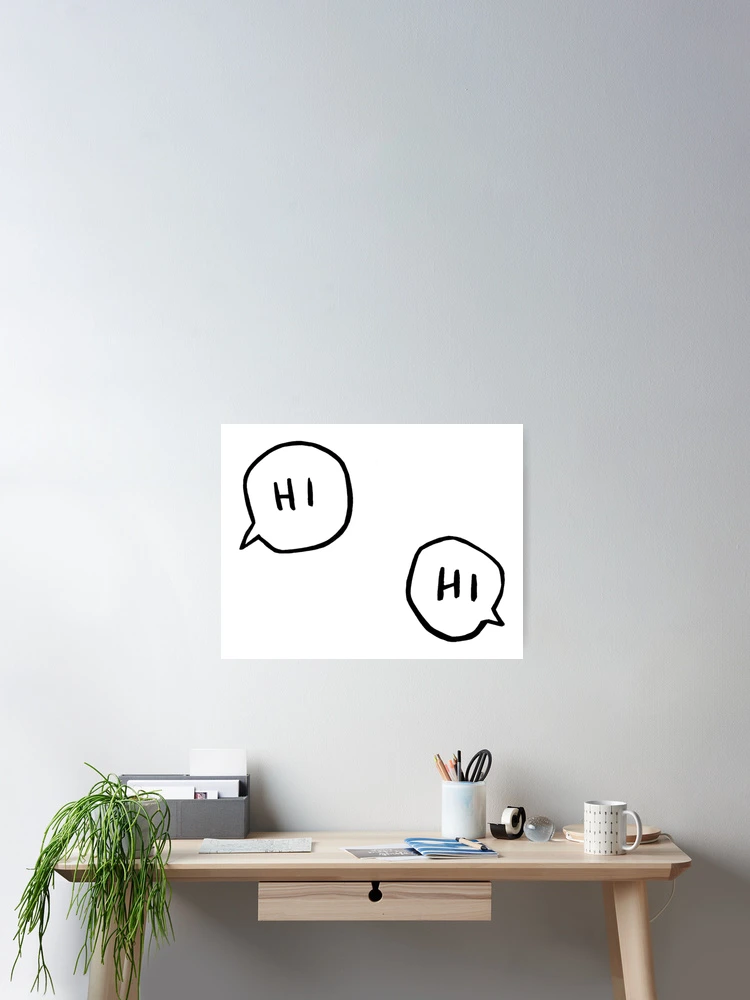 Imagen 2 de 3, Póster con la obra Hola hola Heartstopper, diseñada y vendida por percqbeths.