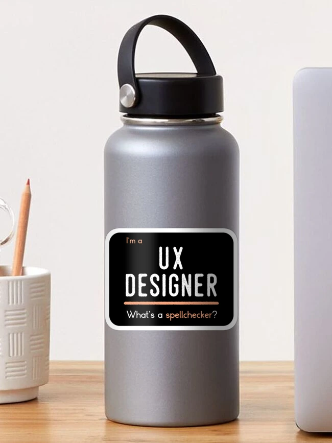 Thumbnail 1 of 3, Sticker, UX Designer Career Defined designed and sold by careerdesigns.