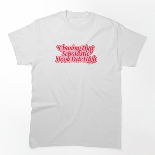 Item preview, Chasing That Scholastic Book Fair High - Versión rosa/roja designed and sold by AlliMarieArt.