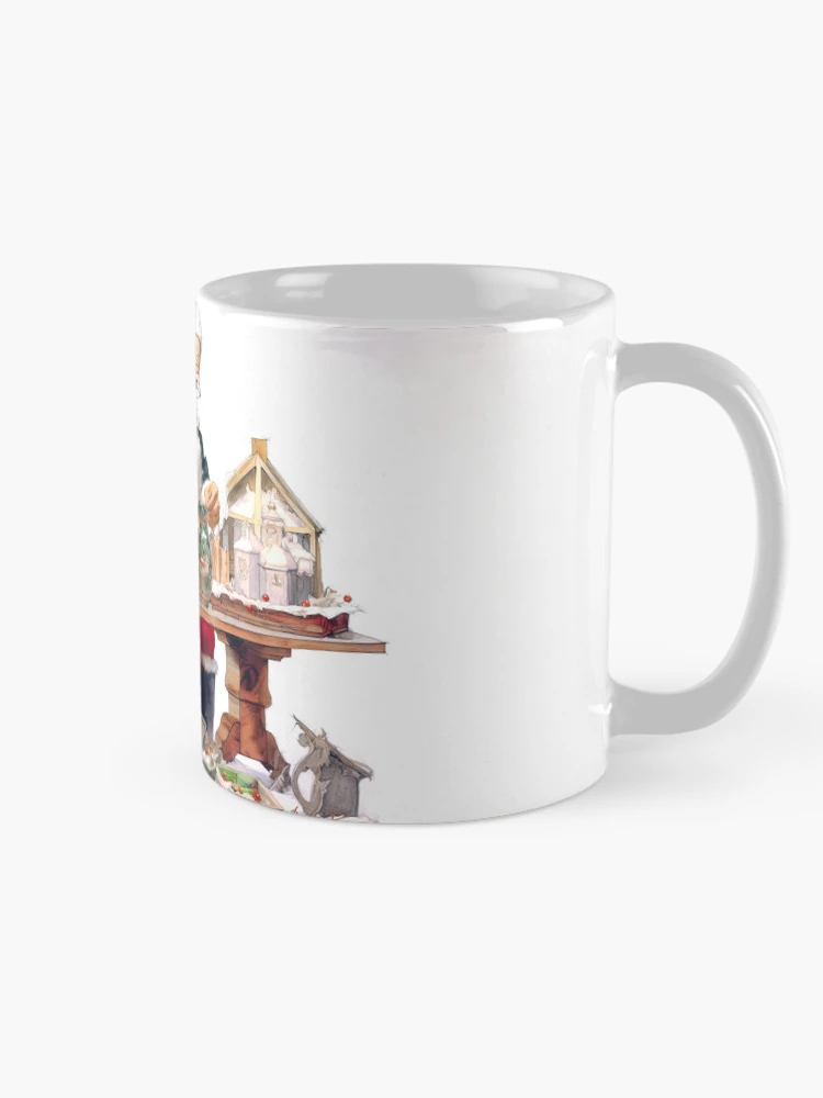 Thumbnail 3 of 6, Coffee Mug, Santa's Workshop Delight designed and sold by Art By Bob Kramer.