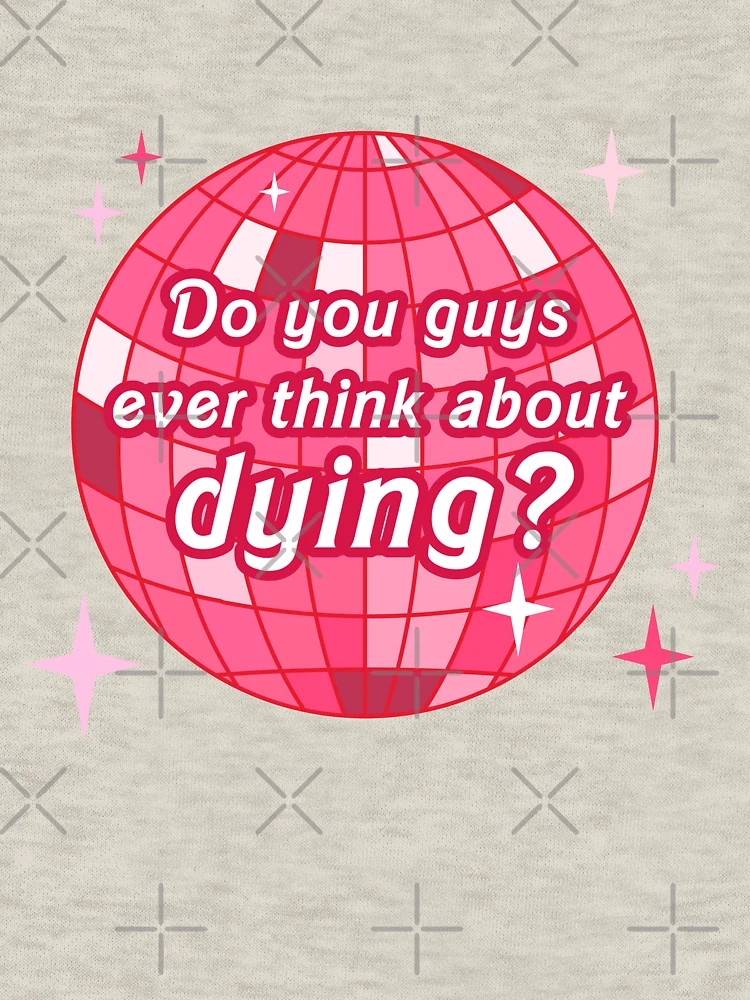 Thumbnail 6 of 6, Zipped Hoodie, Do you guys ever think about dying? designed and sold by CoCoArt-Ua.