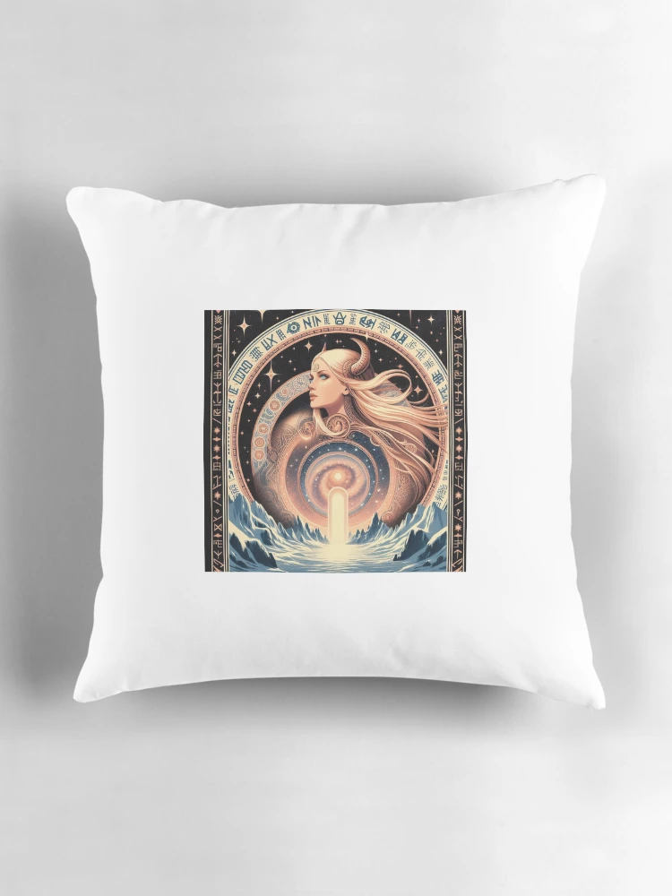 Thumbnail 3 of 4, Pillow, Hyperborean #9 designed and sold by ValHayden.