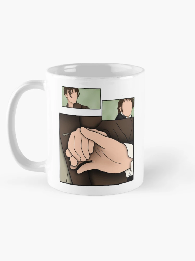 Imagen 5 de 6, Taza de café con la obra elizabeth y darcy, diseñada y vendida por btrzb.