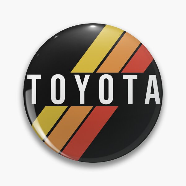 Artikelvorschau, Toyota Retro-Streifen-Logo entworfen und verkauft von Shop Yota.