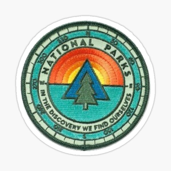 Aperçu de l'œuvre Patch des parcs nationaux créée et vendue par monkeymegster.