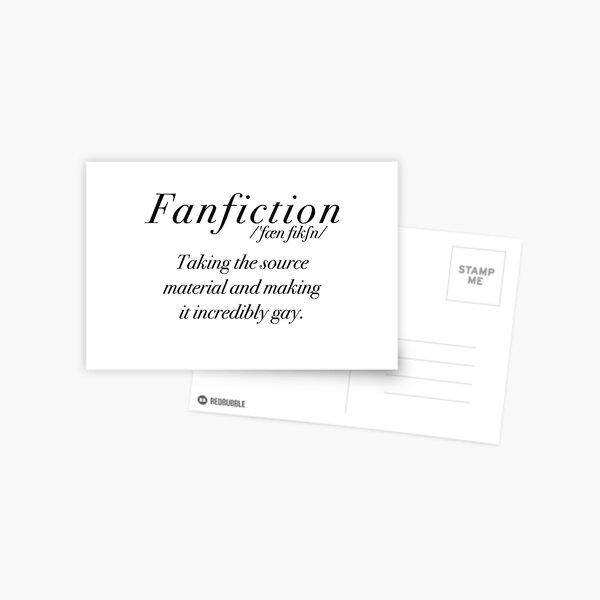 Item preview, Definición del diccionario de fanfiction designed and sold by littleblueart.