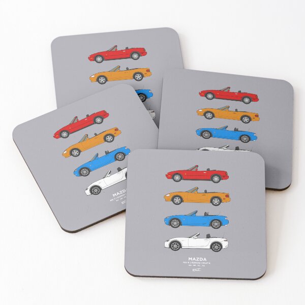 Item preview, MX-5 / Miata / Eunos Classic Car Collection  designed and sold by RJWautographics.