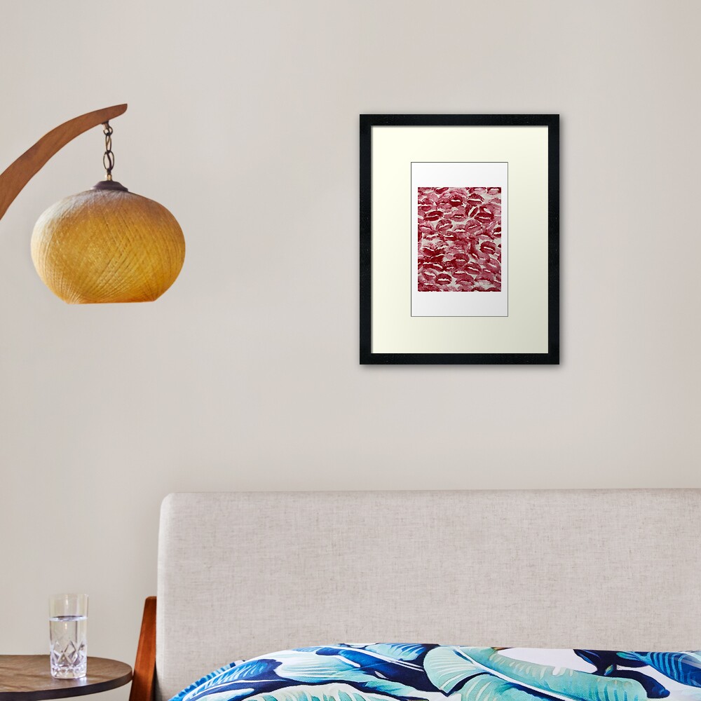 Vista previa del artículo con la obra «Lámina enmarcada», diseñado y vendido por yodelingmanatee.