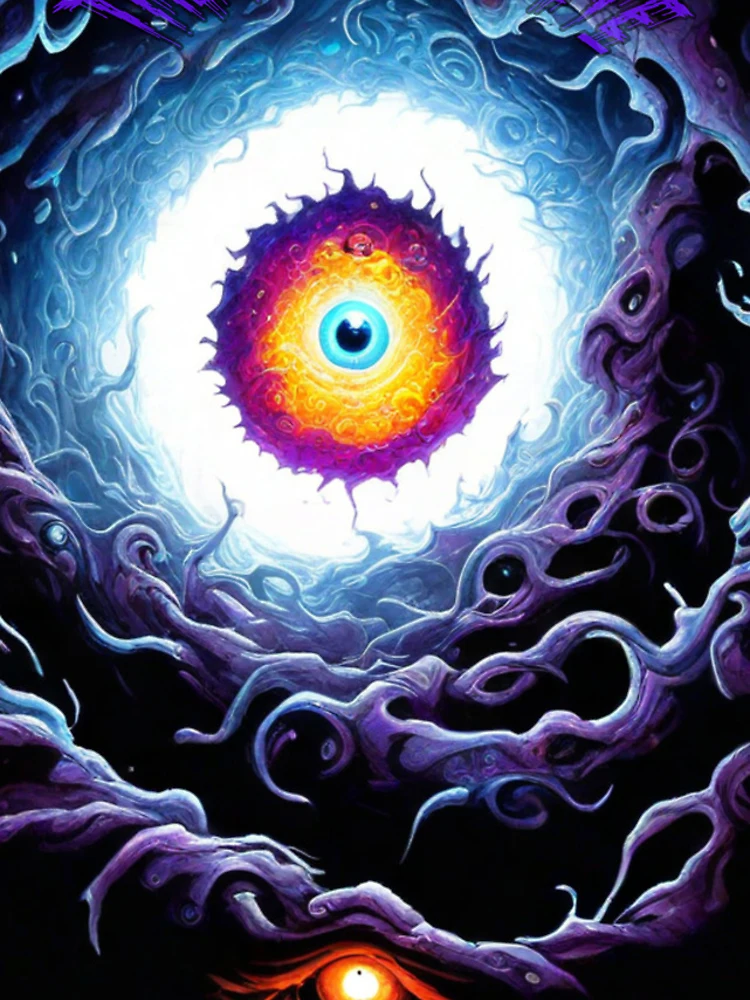 Thumbnail 4 of 4, iPhone Case, "The all-seeing eye" designed and sold by SnapWakeStore.