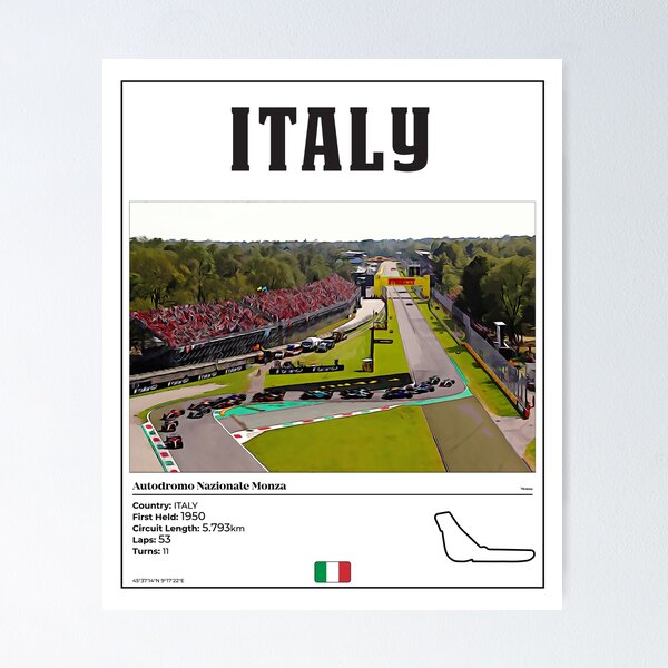 Item preview, GP de Monza Italia designed and sold by Oonamin.