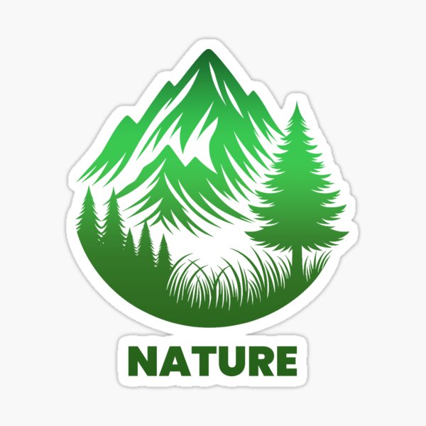 Item preview, Naturaleza Montaña y Árbol Punto de vista designed and sold by AdamMuranski.