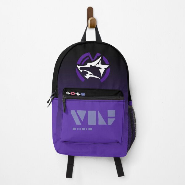 Item preview, Silver Wolf - Wolf Mark Backpack designed and sold by Zirxecs.