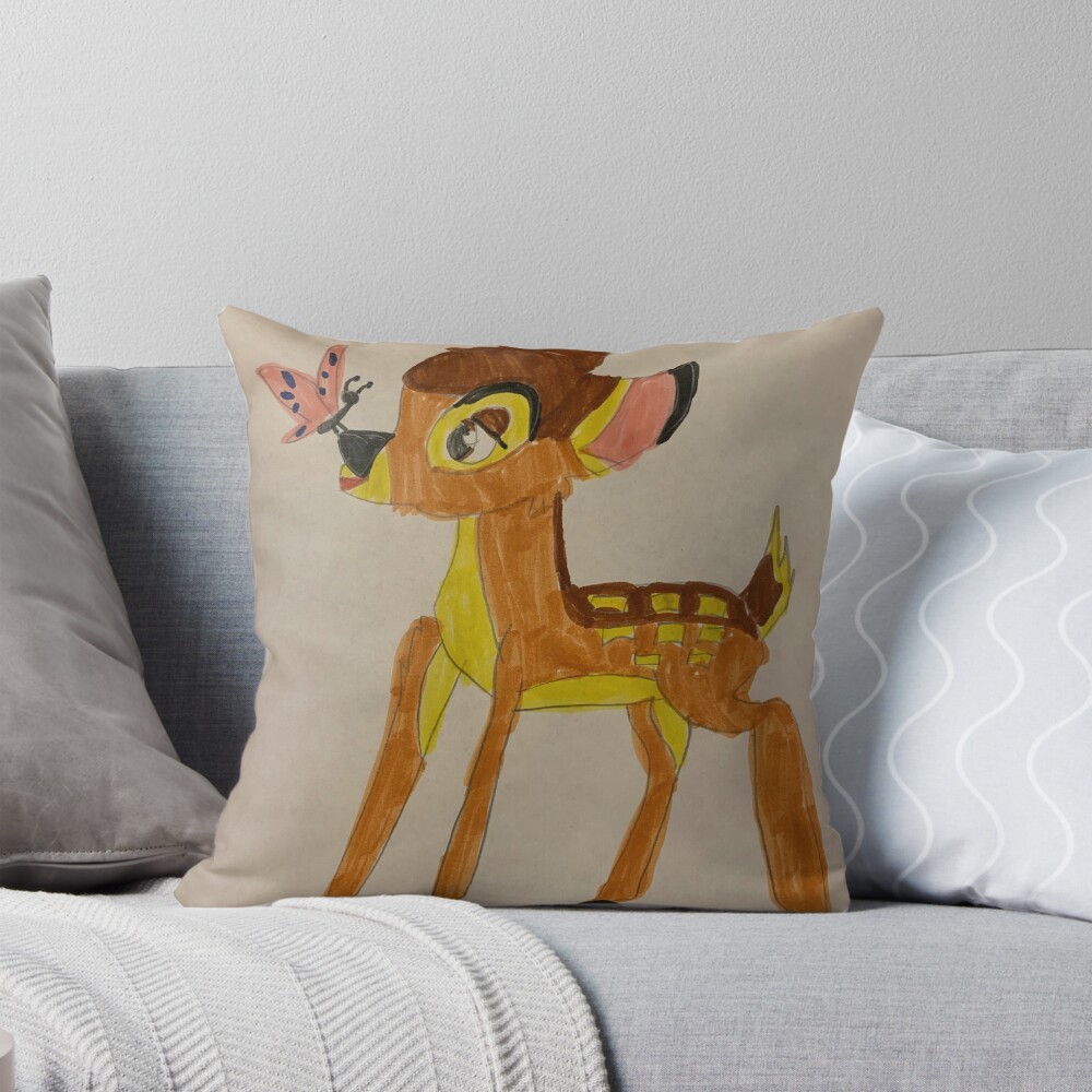 Item preview, Throw Pillow designed and sold by Beanziesdadshop.