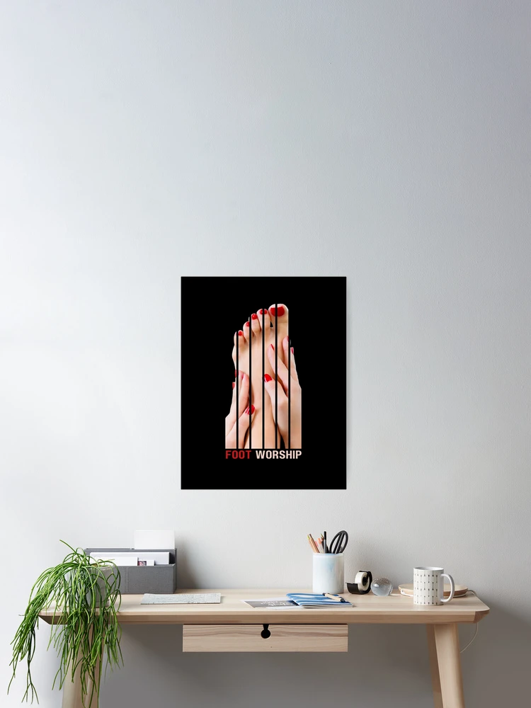 Thumbnail 2 of 3, Poster, Foot Worship designed and sold by Boomroom.