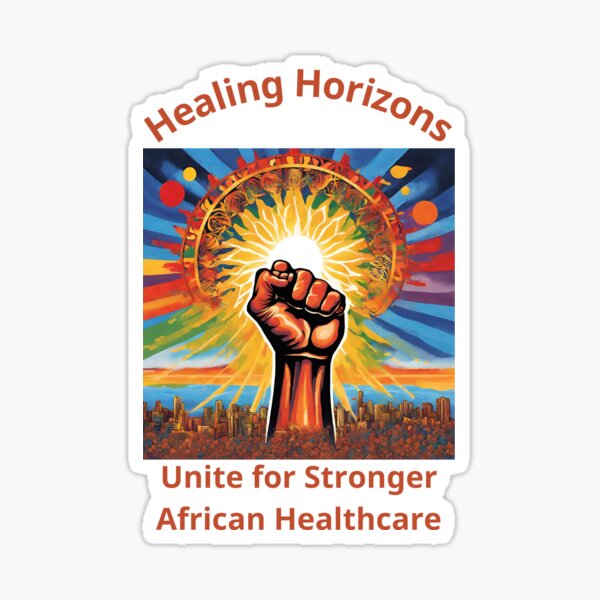 Aperçu de l'œuvre Horizons de guérison : Unis-nous pour des soins de santé en Afrique plus forts créée et vendue par dkoutrid.