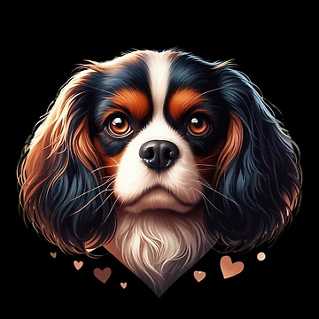 Aperçu de l'œuvre Joli Cavalier King Charles Spaniel de Azrora