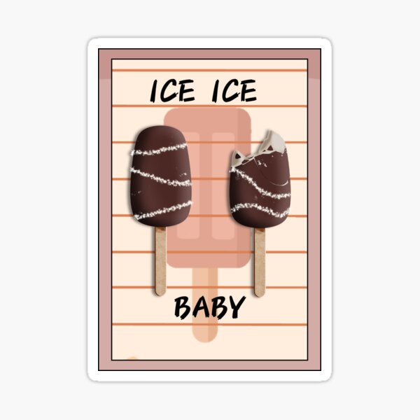 Aperçu de l'œuvre Ice Ice Baby créée et vendue par EfesStudio.