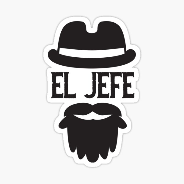 Item preview, El Jefe-Negro designed and sold by A O.