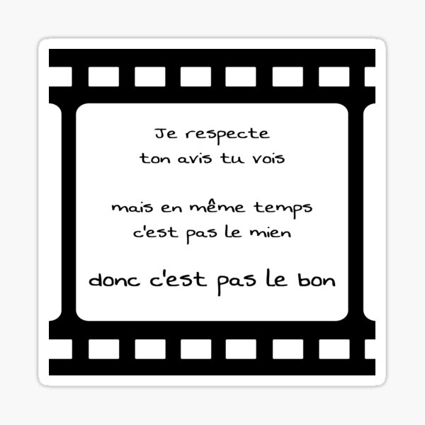 Aperçu de l'œuvre Citation de film créée et vendue par Cover77.