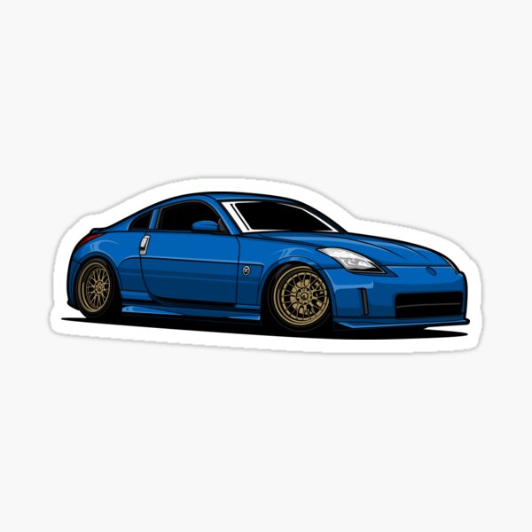 Artikelvorschau, Nissan 350Z Blue Version entworfen und verkauft von vektoranda.