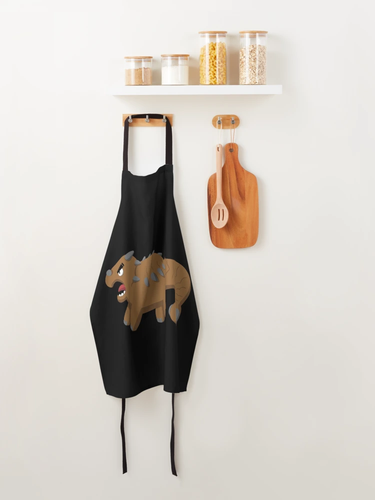 Thumbnail 4 of 6, Apron, Angry Ankylosaurus (no lettering) designed and sold by AngryThings.
