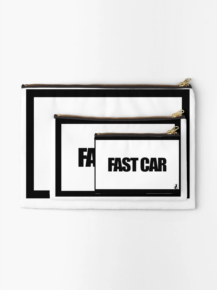 Thumbnail 2 of 4, Zipper Pouch, FAST CAR designed and sold by MobsProject.